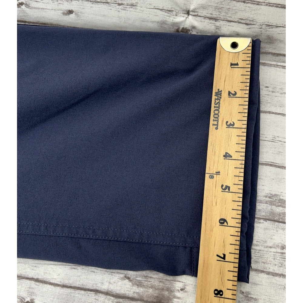 LL Bean Multisport Pants Men's Medium Blue Woven Straight Leg Stretch Hiking - Picture 9 of 11